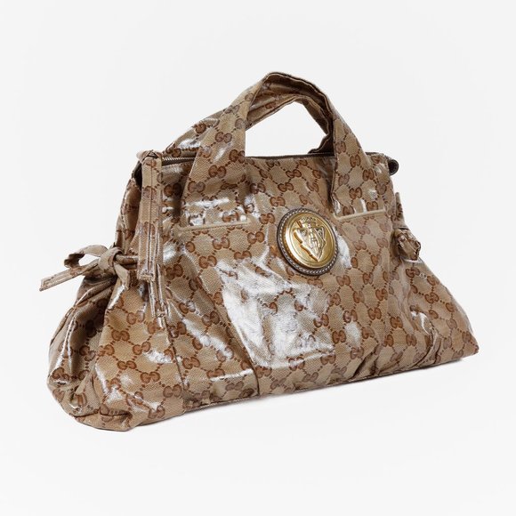 Gucci GG Monogram Crystal Hysteria Handbag - Picture 2 of 12